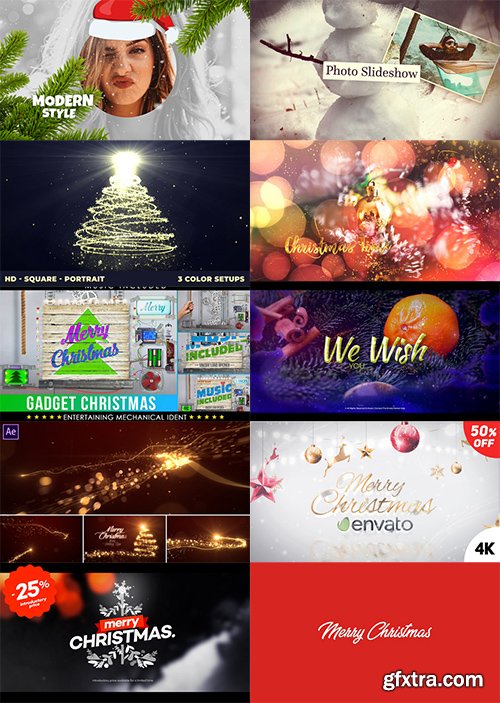 Videohive 2019 Christmas Big Bundle 3