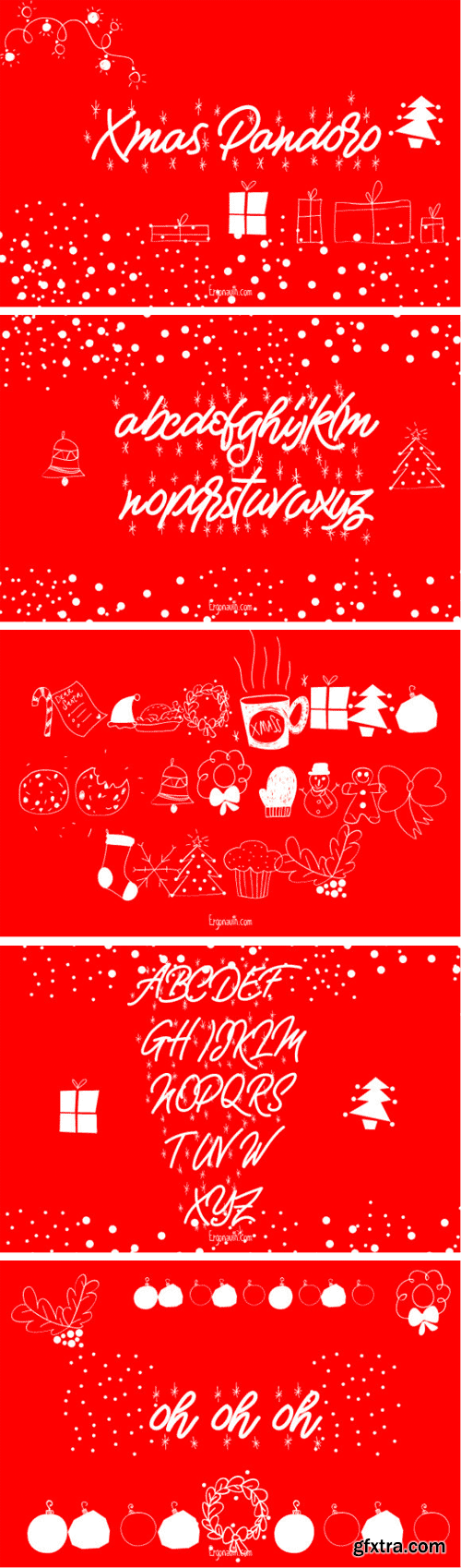 Xmass Pandoro Font