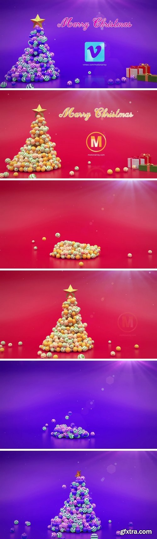 MA - Xmas Tree Logo After Effects Templates 152820