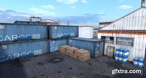 RPG/FPS Game Assets for PC/Mobile (Industrial Set v3.0)