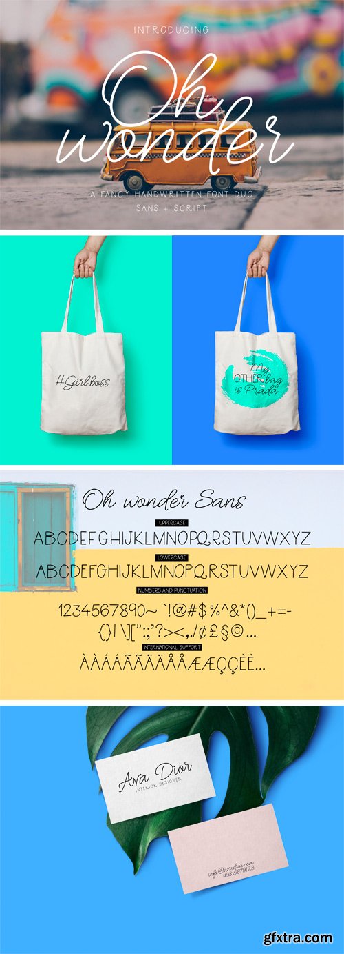 Fontbundles - Oh Wonder Font Duo 61752