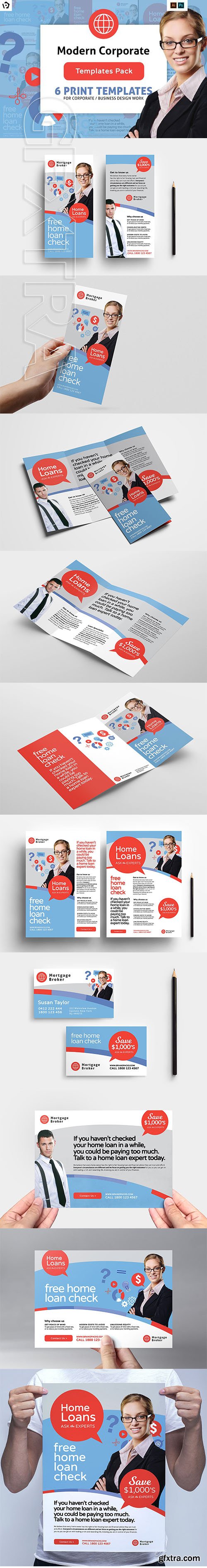 CreativeMarket - Corporate Templates Pack 3025364