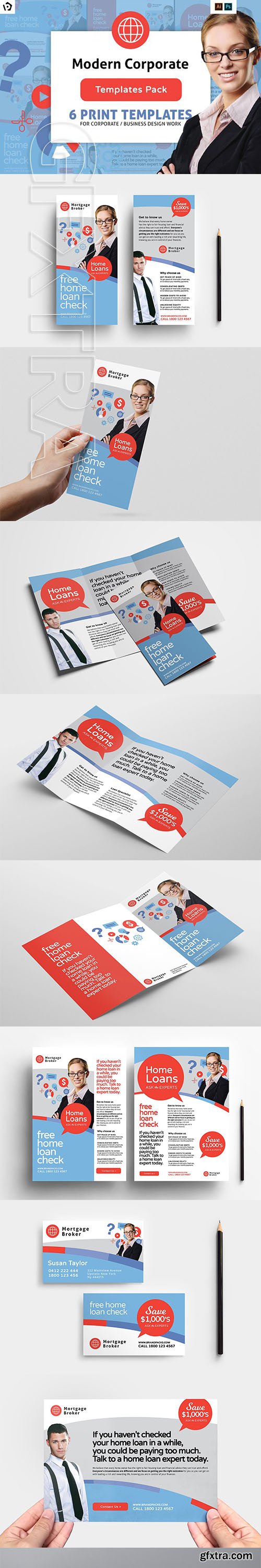 CreativeMarket - Corporate Templates Pack 3025364