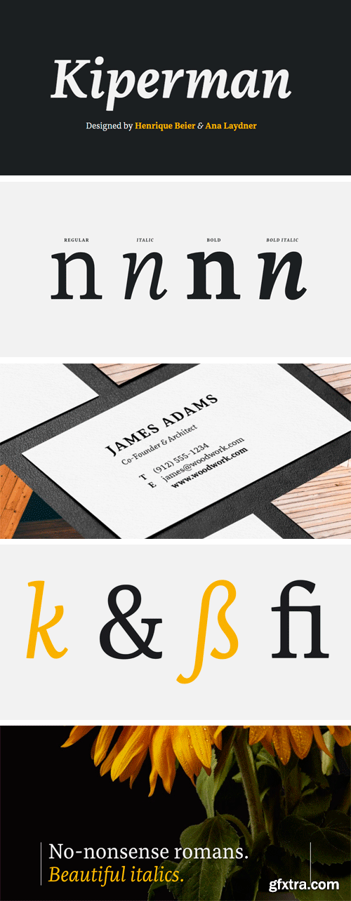 Kiperman Font Family