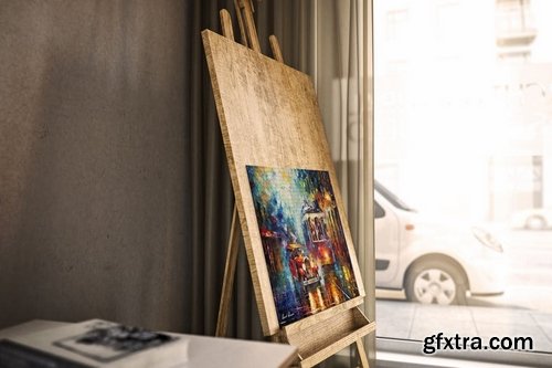 Art Canvas Mockup