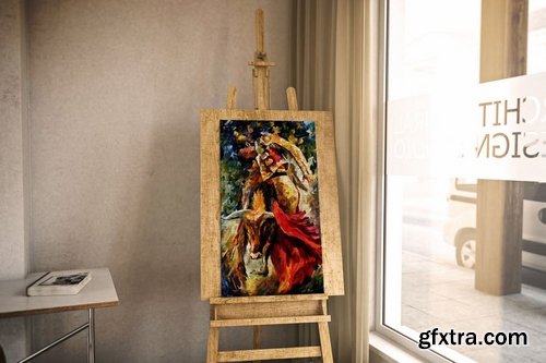 Art Canvas Mockup