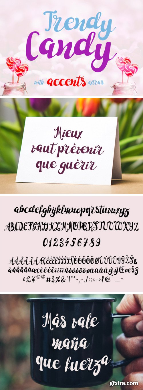 Trendy Candy Font