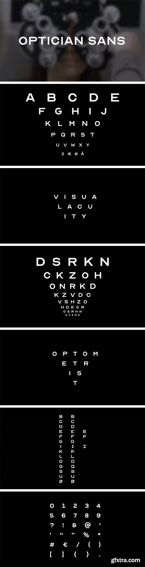 Optican Sans Typeface