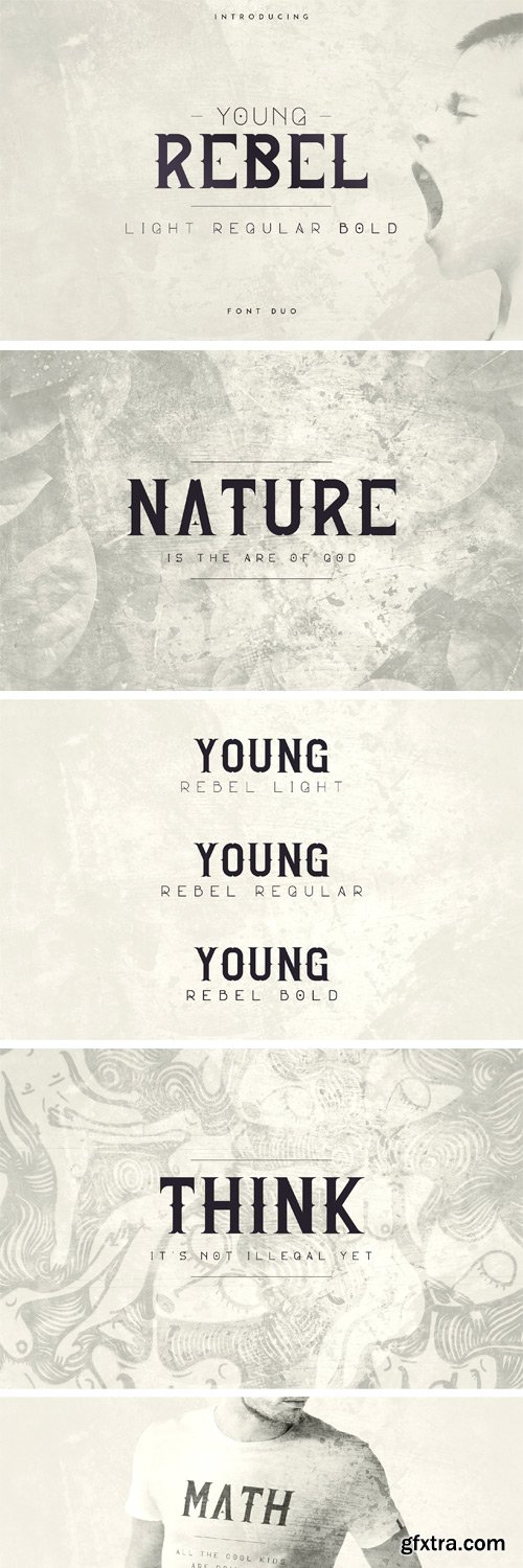 CM - Young Rebel Font Duo 2597106