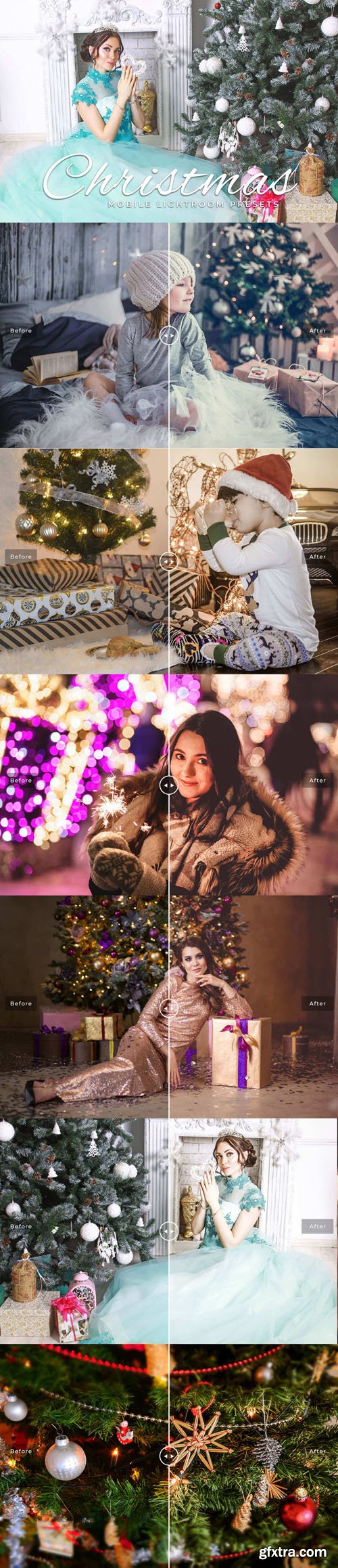 Christmas Mobile Presets for [Lightroom/Photoshop/CameraRaw]