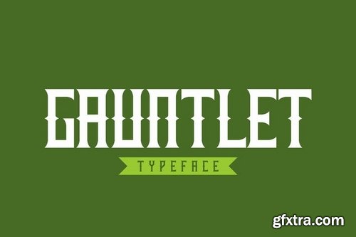 Gauntlet Font