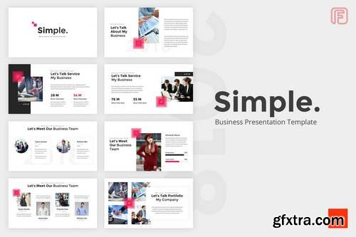 Simple - Powerpoint, Keynote, Google Sliders Templates