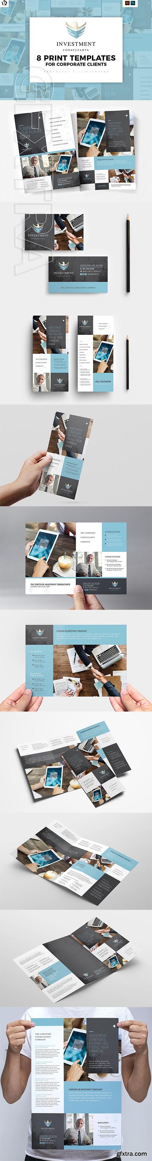 CreativeMarket - Financial Templates Pack 3029827