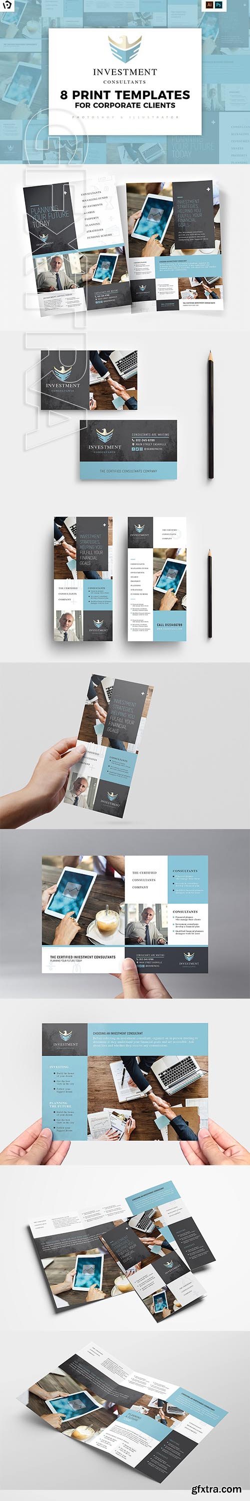 CreativeMarket - Financial Templates Pack 3029827