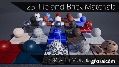 Tile and Brick PBR Materials