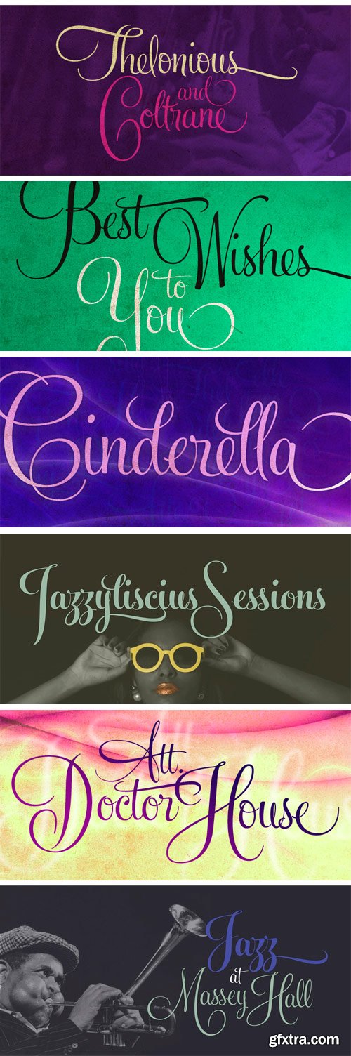 Feel Script Font Family (update - added new weights)