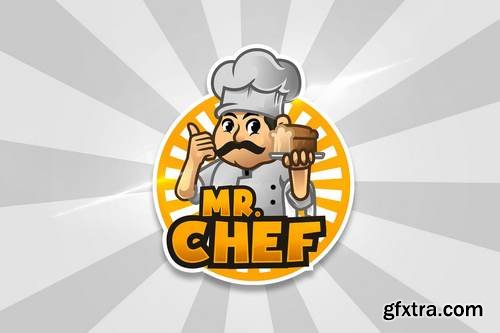 Mr Chef - Mascot & Esport Logo