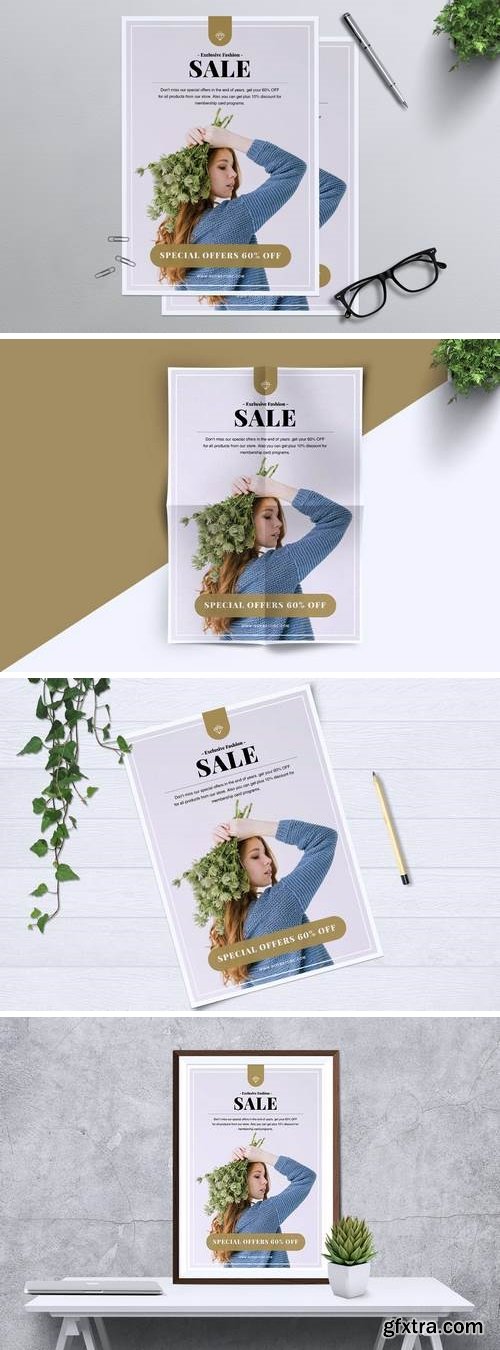 Minimal Fashion Sale Flyer