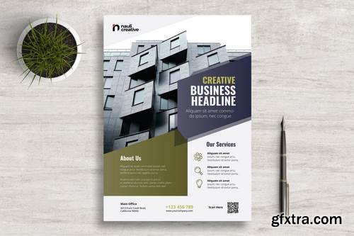 Corporate Business Flyer PSD and Vector Vol.3