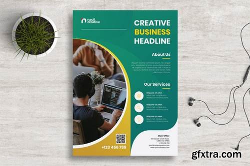 Corporate Business Flyer PSD and Vector Vol.4