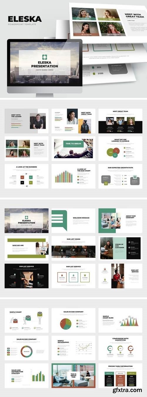 Eleska : Sales & Marketing Pitch Powerpoint