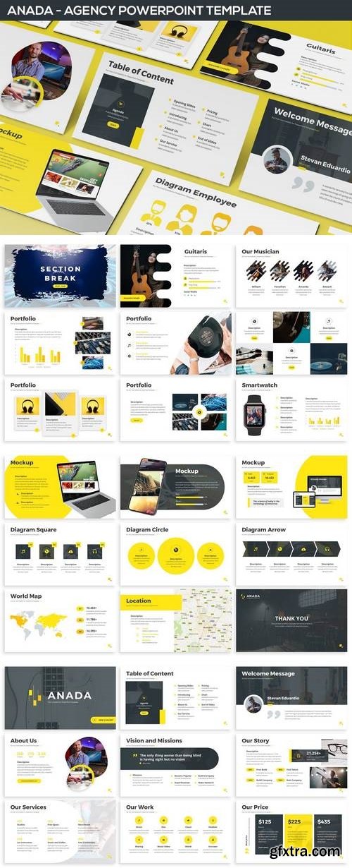 Anada - Agency Powerpoint Template