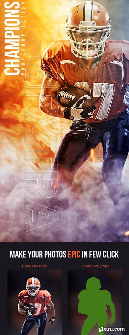 GraphicRiver - Champions Photoshop Action 22887270