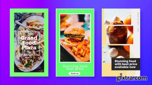 Videohive Foodz Instagram Stories 22955557