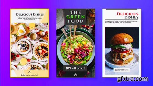 Videohive Foodz Instagram Stories 22955557