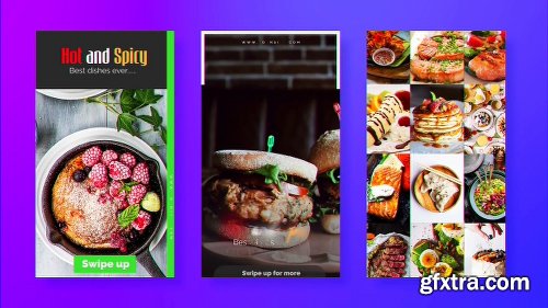 Videohive Foodz Instagram Stories 22955557