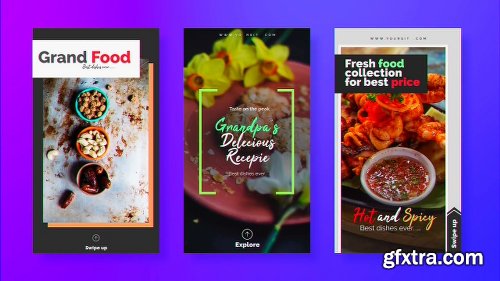 Videohive Foodz Instagram Stories 22955557