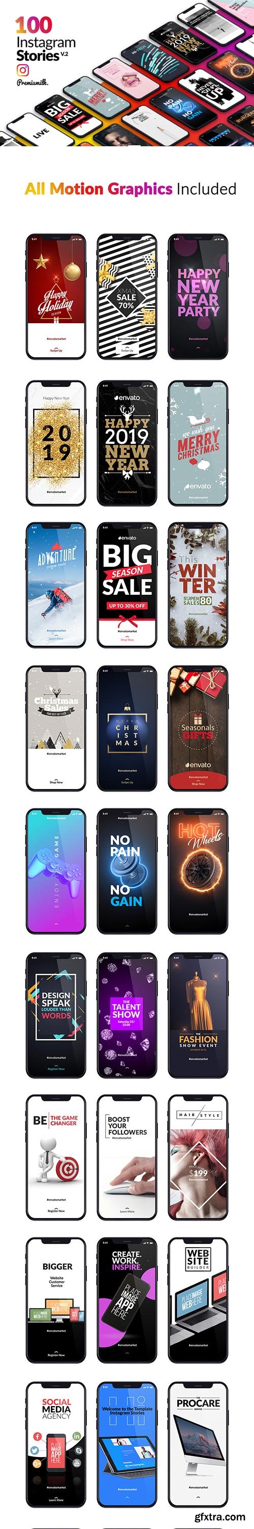 Videohive - Instagram Stories Package - 22918886