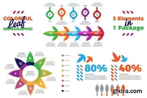 Leaf and Tree - Infographic