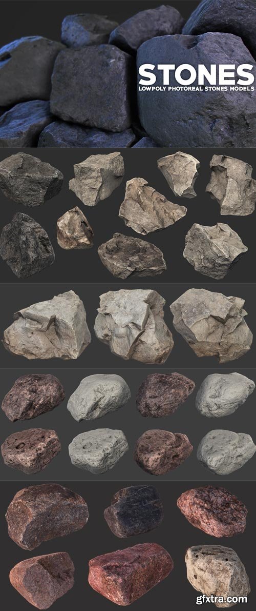 CubeBrush - Photoreal Stones