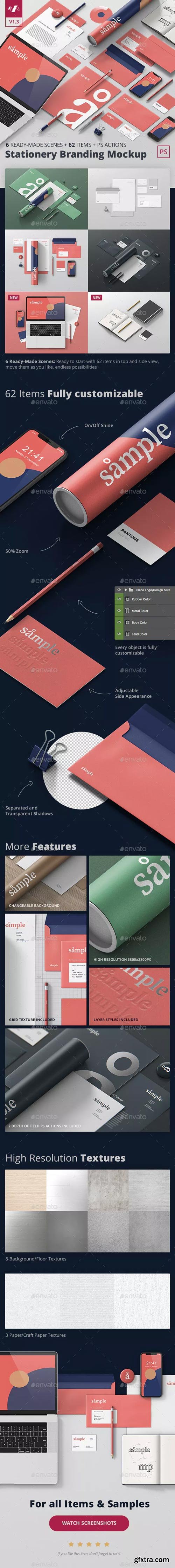 GraphicRiver - Stationery Branding Mockup Creator V.1.3 - 21422916