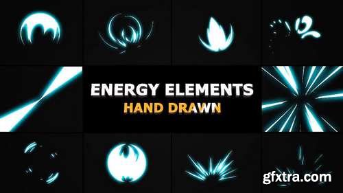 MA - Energy Elements Stock Motion Graphics 57537