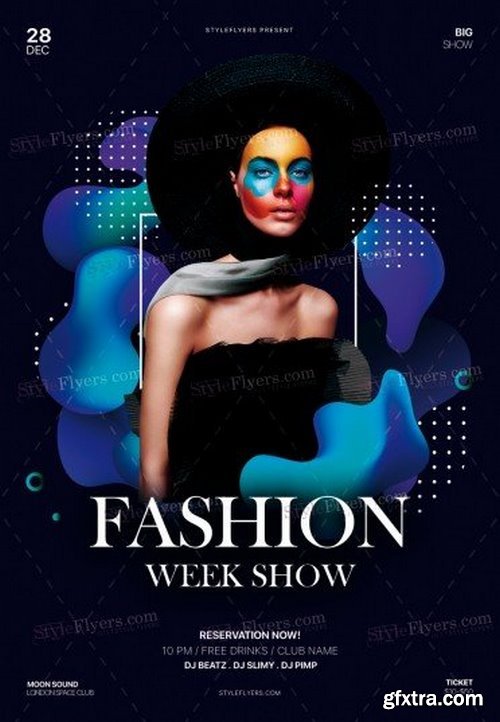 Fashion PSD Flyer Template 3