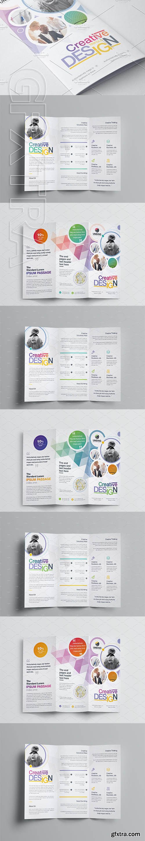 CreativeMarket - Tri-Fold Brochure 3277315