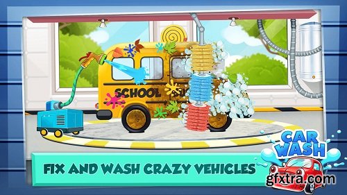 Car Wash Salon Game - Game Template