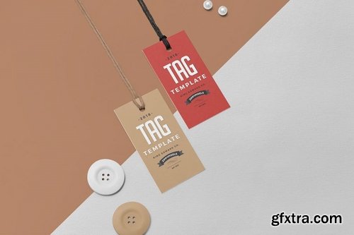 Apparel Swing Tag Design Template