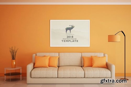 Beautiful Wall Poster Design Template