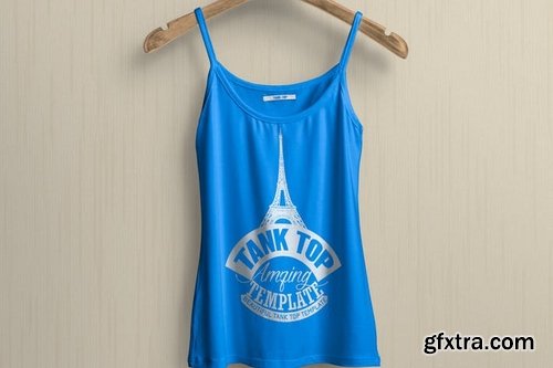 Women\'s Tank Top Design Template