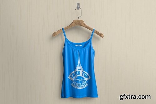 Women\'s Tank Top Design Template