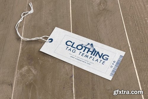 Clothing Tag Design Template