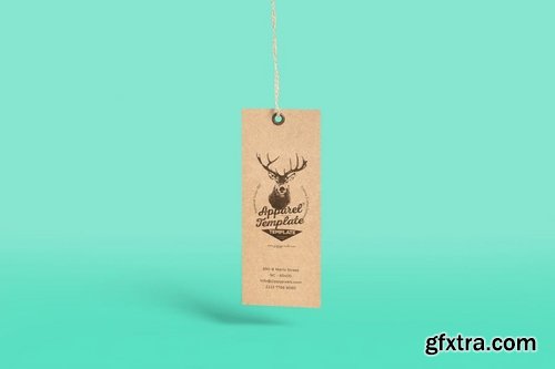 Apparel Label Tag Design Template