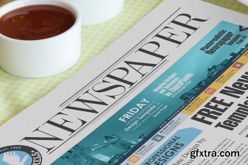 Newspaper Ad Design Template