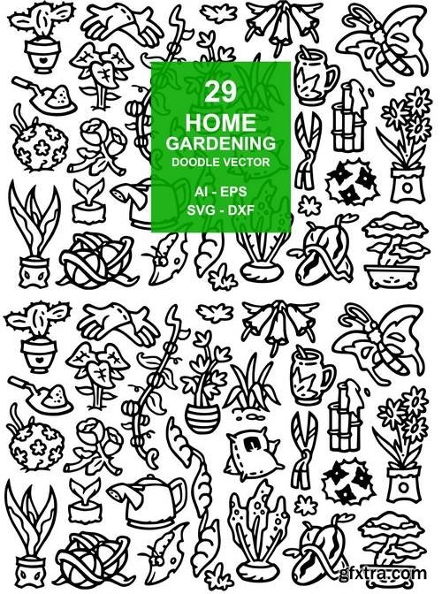 29 Home Garden Doodles