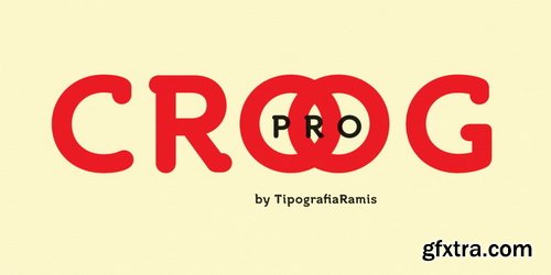 Croog Pro Font Family