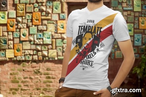 T-Shirt Branding Design Template