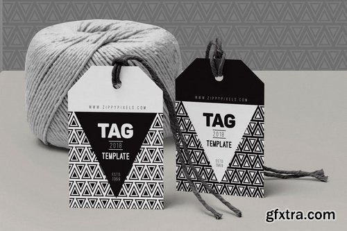 Fully Customizable String Tag Design